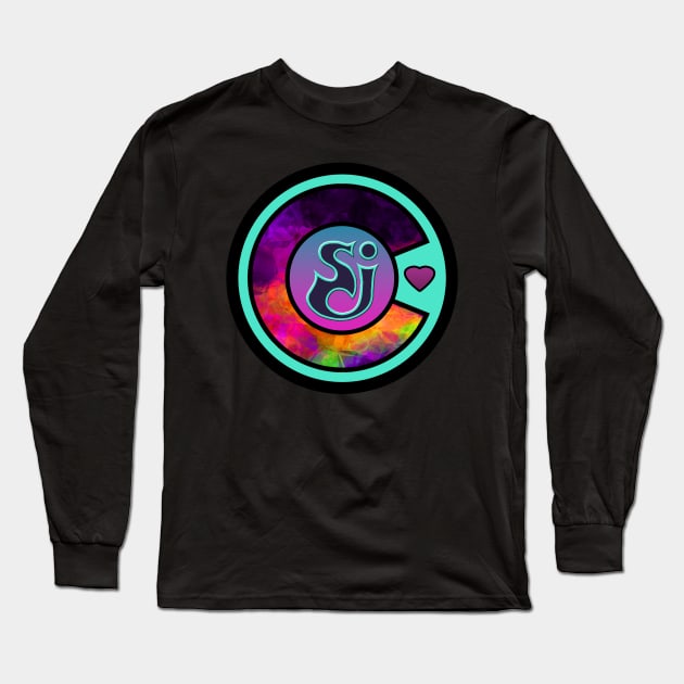 Fractal Colorado Love SCI String Cheese Incident Epic Fan Appreciation Long Sleeve T-Shirt by Shayna